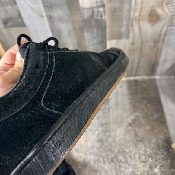 VTG VISION Street Wear Low Chunky Skate Sneakers - US Size 12 - Black - Picture 13 of 14